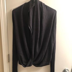 Black reversible 2 way lululemon sweater size 4